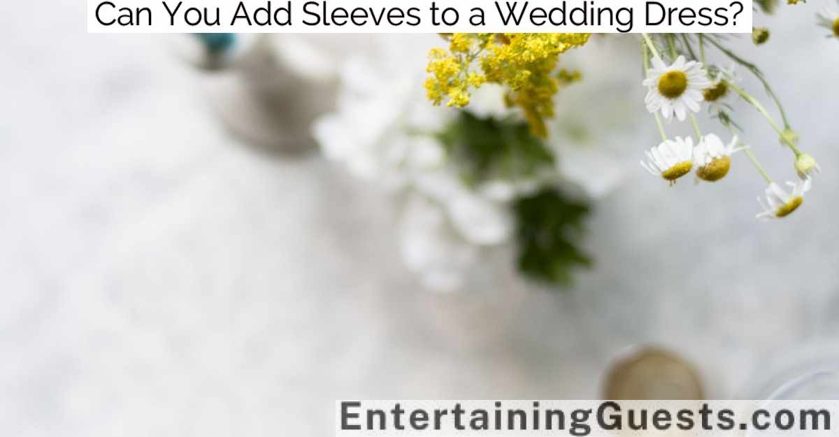 Can You Add Sleeves to a Wedding Dress?