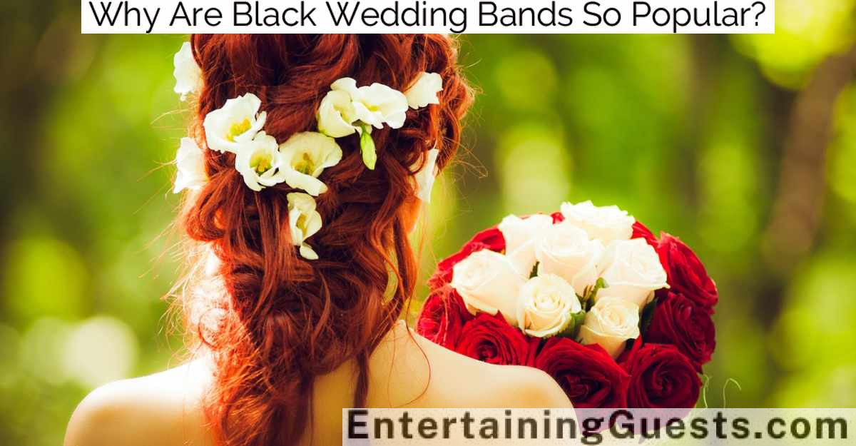 Why Are Black Wedding Bands So Popular?