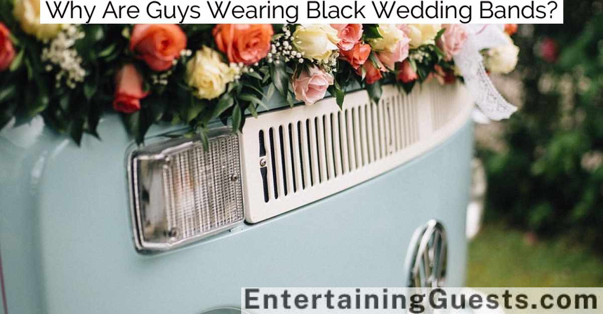 Why Are Guys Wearing Black Wedding Bands?