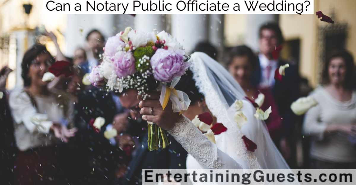 Can a Notary Public Officiate a Wedding?