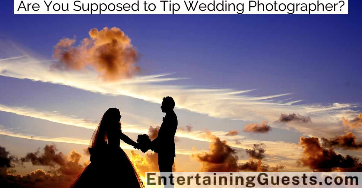 Are You Supposed to Tip Wedding Photographer?