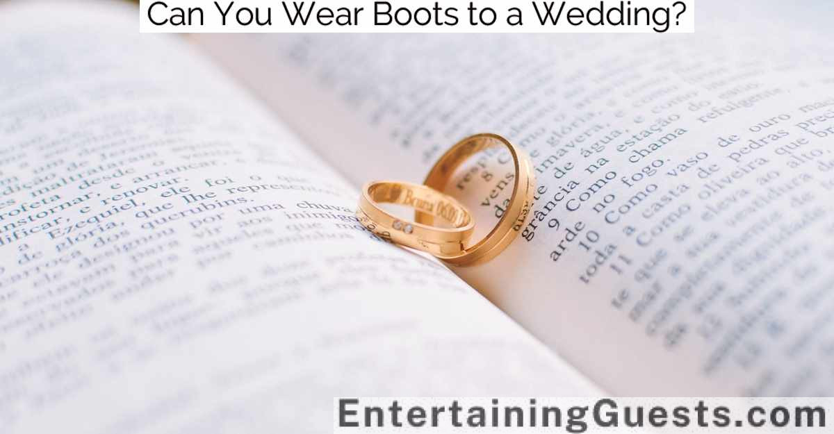 Can You Wear Boots to a Wedding?