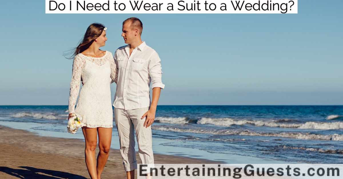 Do I Need to Wear a Suit to a Wedding?