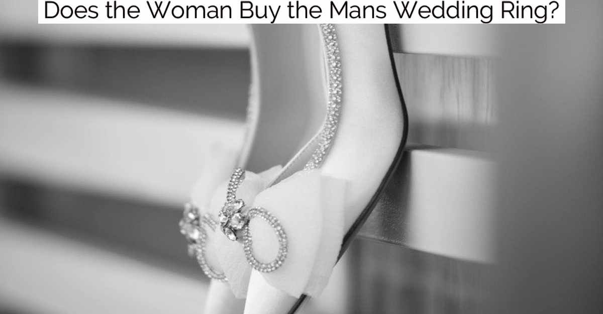 Does the Woman Buy the Mans Wedding Ring?