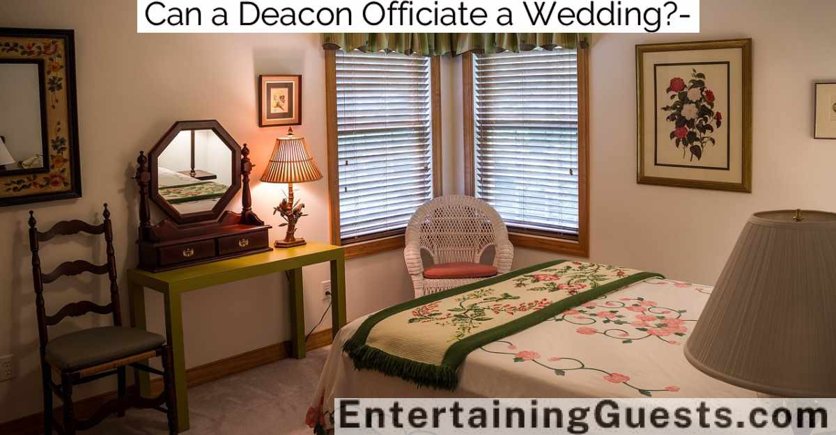 Can a Deacon Officiate a Wedding?-